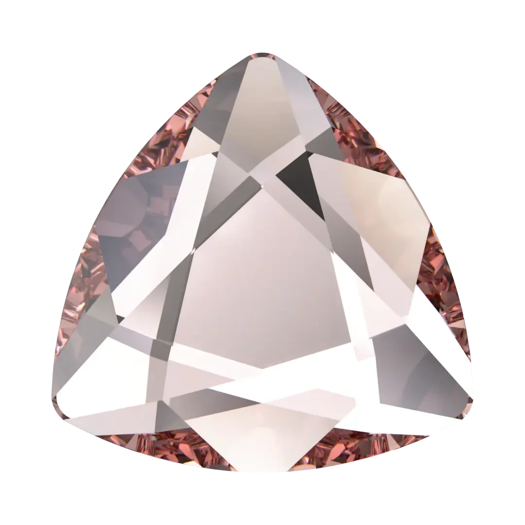 Swarovski Flat Back Crystals Non Hotfix Trilliant (2472) Vintage Rose(Swarovski 2472 Flatback Crystals Non Hotfix Trilliant Vintage Rose) 3 Swarovski Flat Back Crystals Non Hotfix Trilliant (2472) Vintage Rose(Swarovski 2472 Flatback Crystals Non Hotfix Trilliant Vintage Rose)