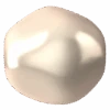 Swarovski Pearls Baroque Round (5841) Crystal Creamrose(Swarovski Pearls Baroque Round 5841 Crystal Creamrose) -BlueStreak Crystal Shop Serinity Pearls Baroque Round 5841 Crystal Creamrose