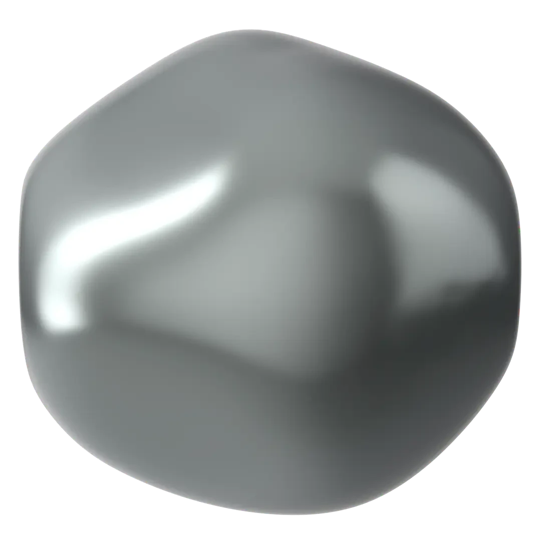 Swarovski Pearls Baroque Round (5841) Crystal Dark Grey(Swarovski 5841 Pearls Baroque Round Crystal Dark Grey) 3 Swarovski Pearls Baroque Round (5841) Crystal Dark Grey(Swarovski 5841 Pearls Baroque Round Crystal Dark Grey)