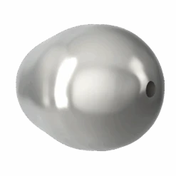 Serinity Pearls Pear (5821) Crystal Light Grey(Serinity Pearls Pear 5821 Crystal Light Grey) -BlueStreak Crystal Shop Serinity Pearls Pear 5821 Crystal Light Grey 2