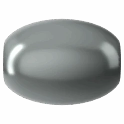 Serinity Pearls Rice (5824) Crystal Dark Grey(Serinity 5824 Pearls Rice Crystal Dark Grey)