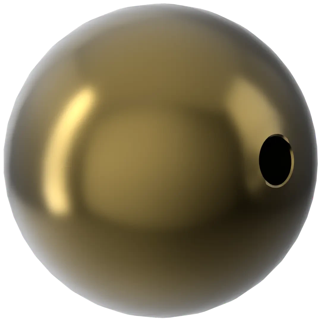 Swarovski Pearls Round (5810) Crystal Antique Brass(Swarovski Pearls Round 5810 Crystal Antique Brass) 4 Swarovski Pearls Round (5810) Crystal Antique Brass(Swarovski Pearls Round 5810 Crystal Antique Brass) - Image 2