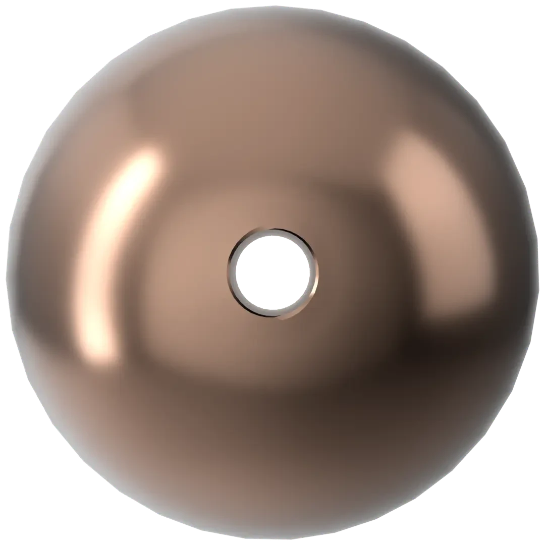 Swarovski Pearls Round (5810) Crystal Brown(Swarovski Pearls Round 5810 Crystal Brown) 5 Swarovski Pearls Round (5810) Crystal Brown(Swarovski Pearls Round 5810 Crystal Brown) - Image 3