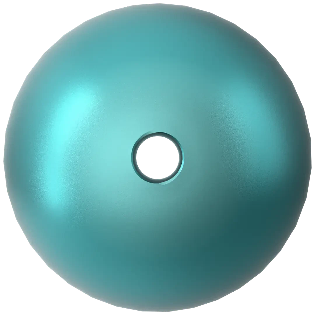 Serinity Pearls Round (5810) Crystal Iridescent Dark Turquoise(Serinity 5810 Round Pearls Crystal Iridescent Dark Turquoise Pearl) 5 Serinity Pearls Round (5810) Crystal Iridescent Dark Turquoise(Serinity 5810 Round Pearls Crystal Iridescent Dark Turquoise Pearl) - Image 3