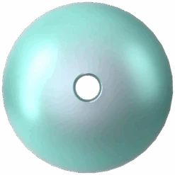 Serinity Pearls Round (5810) Crystal Iridescent Light Turquoise(Serinity 5810 Round Pearls Crystal Iridescent Light Turquoise Pearl) -BlueStreak Crystal Shop Serinity Pearls Round 5810 Crystal Iridescent Light Turquoise 3 1