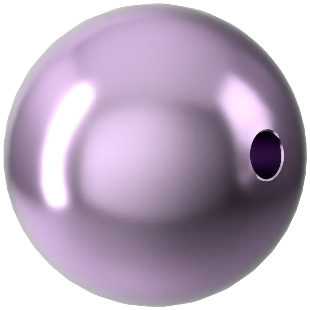 Serinity Pearls Round (5810) Crystal Light Amethyst(Serinity Pearls Round 5810 Crystal Light Amethyst) 4 Serinity Pearls Round (5810) Crystal Light Amethyst(Serinity Pearls Round 5810 Crystal Light Amethyst) - Image 2