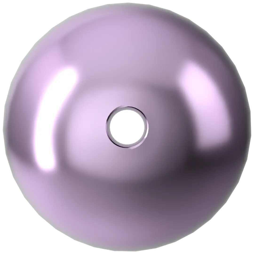 Serinity Pearls Round (5810) Crystal Light Amethyst(Serinity Pearls Round 5810 Crystal Light Amethyst) 5 Serinity Pearls Round (5810) Crystal Light Amethyst(Serinity Pearls Round 5810 Crystal Light Amethyst) - Image 3