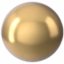 Swarovski Pearls Round Half Drilled (5818) Crystal Bright Gold(Swarovski Pearls Round Half Drilled 5818 Crystal Bright Gold)