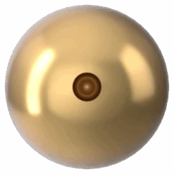 Swarovski Pearls Round Half Drilled (5818) Crystal Bright Gold(Swarovski Pearls Round Half Drilled 5818 Crystal Bright Gold) -BlueStreak Crystal Shop Serinity Pearls Round Half Drilled 5818 Crystal Bright Gold 3