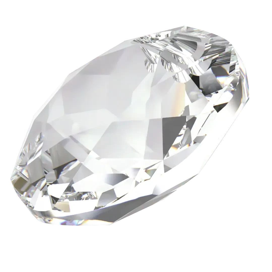 Swarovski Pendants Classic Cut (6430) Crystal(Swarovski 6430 Pendants Classic Cut Crystal) 4 Swarovski Pendants Classic Cut (6430) Crystal(Swarovski 6430 Pendants Classic Cut Crystal) - Image 2