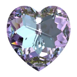 Swarovski Pendants Classic Heart (6215) Crystal Vitrail Light(Swarovski Pendants Classic Heart 6215 Crystal Vitrail Light)