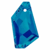 Swarovski Pendants De-Art (6670) Crystal Bermuda Blue P(Swarovski 6670 Pendants De Art Bermuda Blue P)