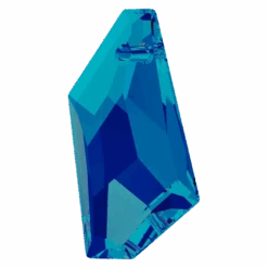 Swarovski Pendants De-Art (6670) Crystal Bermuda Blue P(Swarovski 6670 Pendants De Art Bermuda Blue P) -BlueStreak Crystal Shop Serinity Pendants De Art 6670 Crystal Bermuda Blue P 2