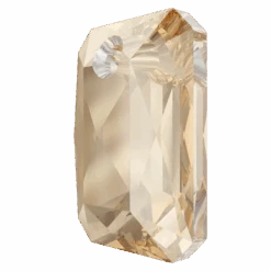 Swarovski Pendants Emerald Cut (6435) Crystal Golden Shadow(Swarovski 6435 Pendants Emerald Cut Crystal Golden Shadow) -BlueStreak Crystal Shop Serinity Pendants Emerald Cut 6435 Crystal Golden Shadow 3