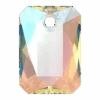 Serinity Pendants Emerald Cut (6435) Crystal Shimmer(Serinity 6435 Pendants Emerald Cut Crystal Shimmer)
