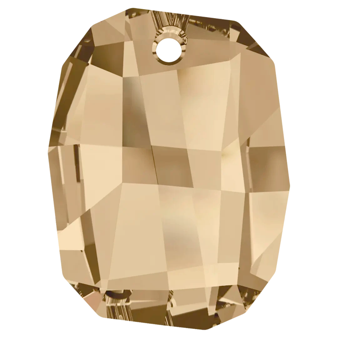 Swarovski Pendants Graphic (6685) Crystal Golden Shadow(Swarovski 6685 Pendants Graphic Crystal Golden Shadow) 3 Swarovski Pendants Graphic (6685) Crystal Golden Shadow(Swarovski 6685 Pendants Graphic Crystal Golden Shadow)