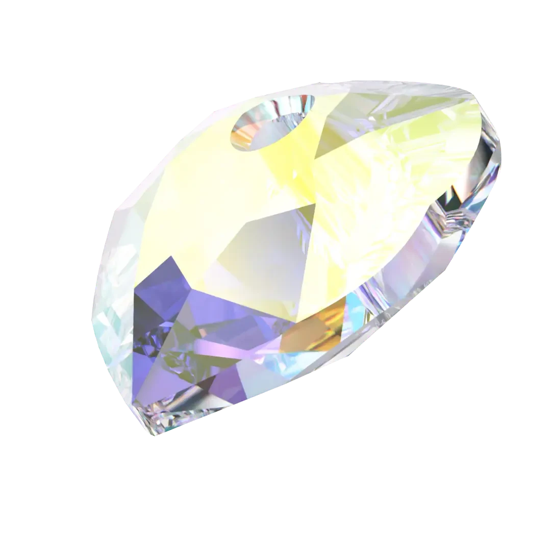 Serinity Pendants Heart Cut (6432) Crystal AB(Serinity 6432 Pendants Heart Cut Crystal Ab) 4 Serinity Pendants Heart Cut (6432) Crystal AB(Serinity 6432 Pendants Heart Cut Crystal Ab) - Image 2