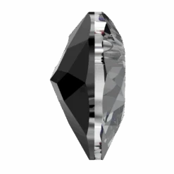 Serinity Pendants Heart Cut (6432) Crystal Silver Night(Serinity 6432 Pendants Heart Cut Crystal Silver Night) -BlueStreak Crystal Shop Serinity Pendants Heart Cut 6432 Crystal Silver Night 3