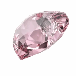 Serinity Pendants Heart Cut (6432) Light Rose(Serinity 6432 Pendants Heart Cut Light Rose) -BlueStreak Crystal Shop Serinity Pendants Heart Cut 6432 Light Rose 2