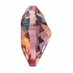 Swarovski Pendants Heart Cut (6432) Light Rose Shimmer(Swarovski 6432 Pendants Heart Cut Light Rose Shimmer) -BlueStreak Crystal Shop Serinity Pendants Heart Cut 6432 Light Rose Shimmer 3