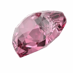 Serinity Pendants Heart Cut (6432) Rose(Serinity 6432 Pendants Heart Cut Rose) -BlueStreak Crystal Shop Serinity Pendants Heart Cut 6432 Rose 2