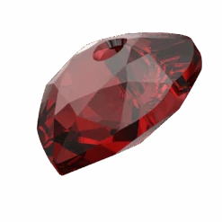 Serinity Pendants Heart Cut (6432) Siam(Serinity 6432 Pendants Heart Cut Siam) -BlueStreak Crystal Shop Serinity Pendants Heart Cut 6432 Siam 2 1