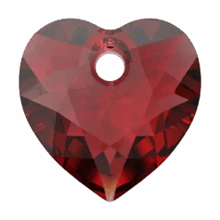 Swarovski Pendants Heart Cut (6432) Siam(Swarovski 6432 Pendants Heart Cut Siam)