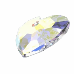 Serinity Pendants Honeycomb Heart (6264) Crystal AB(Serinity 6264 Pendants Honeycomb Heart Crystal Ab) -BlueStreak Crystal Shop Serinity Pendants Honeycomb Heart 6264 Crystal AB 2
