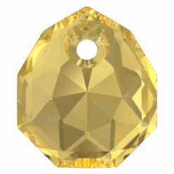 Swarovski Pendants Majestic (6436) Golden Topaz(Swarovski 6436 Pendants Majestic Golden Topaz)
