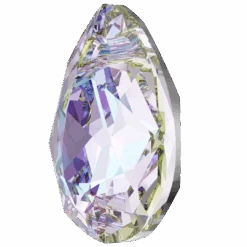Swarovski Pendants Pear Cut (6433) Crystal Vitrail Light P(Swarovski 6433 Pendants Pear Cut Crystal Vitrail Light P) -BlueStreak Crystal Shop Serinity Pendants Pear Cut 6433 Crystal Vitrail Light P 2 1