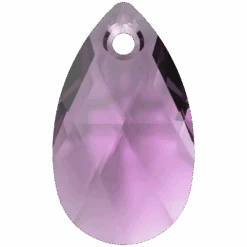 Serinity Pendants Peardrop (6106) Amethyst(Serinity 6106 Pendants Peardrop Amethyst)