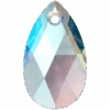 Swarovski Pendants Peardrop (6106) Aquamarine Shimmer(Swarovski 6106 Pendants Peardrop Aquamarine Shimmer) -BlueStreak Crystal Shop Serinity Pendants Peardrop 6106 Aquamarine Shimmer