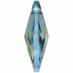 Swarovski Pendants Peardrop (6106) Aquamarine Shimmer(Swarovski 6106 Pendants Peardrop Aquamarine Shimmer) -BlueStreak Crystal Shop Serinity Pendants Peardrop 6106 Aquamarine Shimmer 3