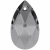 Serinity Pendants Peardrop (6106) Crystal Silver Night(Serinity 6106 Pendants Peardrop Crystal Silver Night)