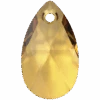 Swarovski Pendants Peardrop (6106) Golden Topaz(Swarovski 6106 Pendants Peardrop Golden Topaz) -BlueStreak Crystal Shop Serinity Pendants Peardrop 6106 Golden Topaz