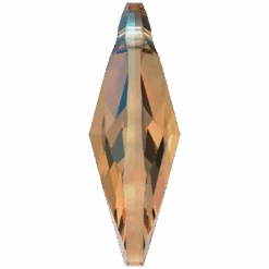 Swarovski Pendants Peardrop (6106) Light Colorado Topaz Shimmer(Swarovski 6106 Pendants Peardrop Light Colorado Topaz Shimmer) -BlueStreak Crystal Shop Serinity Pendants Peardrop 6106 Light Colorado Topaz Shimmer 3