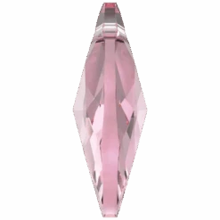 Serinity Pendants Peardrop (6106) Light Rose(Serinity 6106 Pendants Peardrop Light Rose) -BlueStreak Crystal Shop Serinity Pendants Peardrop 6106 Light Rose 3