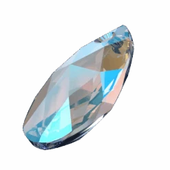 Swarovski Pendants Peardrop (6106) Light Sapphire Shimmer(Swarovski 6106 Pendants Peardrop Light Sapphire Shimmer) -BlueStreak Crystal Shop Serinity Pendants Peardrop 6106 Light Sapphire Shimmer 2 1
