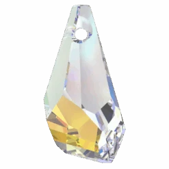 Swarovski Pendants Polygon Drop (6015) Crystal AB(Swarovski 6015 Pendants Polygon Drop Crystal Ab) -BlueStreak Crystal Shop Serinity Pendants Polygon Drop 6015 Crystal AB 3