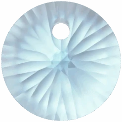 Swarovski Pendants Xilion Round (6428) Aquamarine(Swarovski 6428 Pendants Xilion Round Aquamarine)