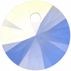 Swarovski Pendants Xilion Round (6428) Crystal AB(Swarovski 6428 Pendants Xilion Round Crystal Ab)