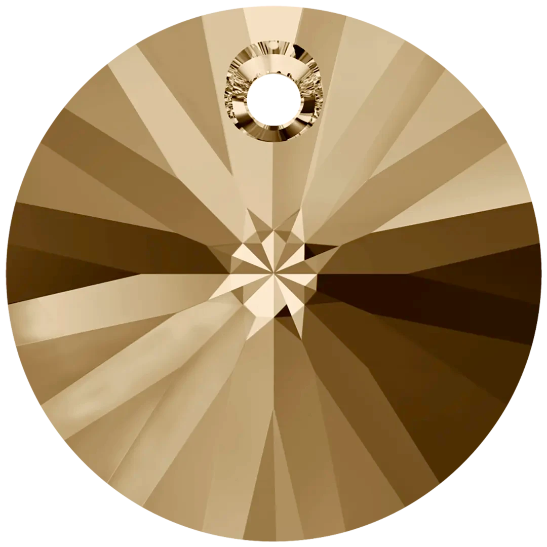 Swarovski Pendants Xilion Round (6428) Crystal Golden Shadow(Swarovski 6428 Pendants Xilion Round Crystal Golden Shadow) 3 Swarovski Pendants Xilion Round (6428) Crystal Golden Shadow(Swarovski 6428 Pendants Xilion Round Crystal Golden Shadow)