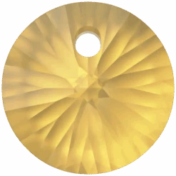 Swarovski Pendants Xilion Round (6428) Golden Topaz(Swarovski 6428 Pendants Xilion Round Golden Topaz)