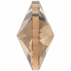 Swarovski Pendants Xilion Round (6428) Light Colorado Topaz(Swarovski 6428 Pendants Xilion Round Light Colorado Topaz) -BlueStreak Crystal Shop Serinity Pendants Round Cut 6428 Light Colorado Topaz 2