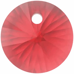 Swarovski Pendants Xilion Round (6428) Light Siam(Copy Of Swarovski 6428 Pendants Xilion Round Light Siam)