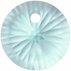 Swarovski Pendants Xilion Round (6428) Light Turquoise(Swarovski 6428 Pendants Xilion Round Light Turquoise)