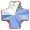Serinity Pendants Square Cross (6866) Crystal AB(Serinity 6866 Pendants Square Cross Crystal Ab) -BlueStreak Crystal Shop Serinity Pendants Square Cross 6866 Crystal AB