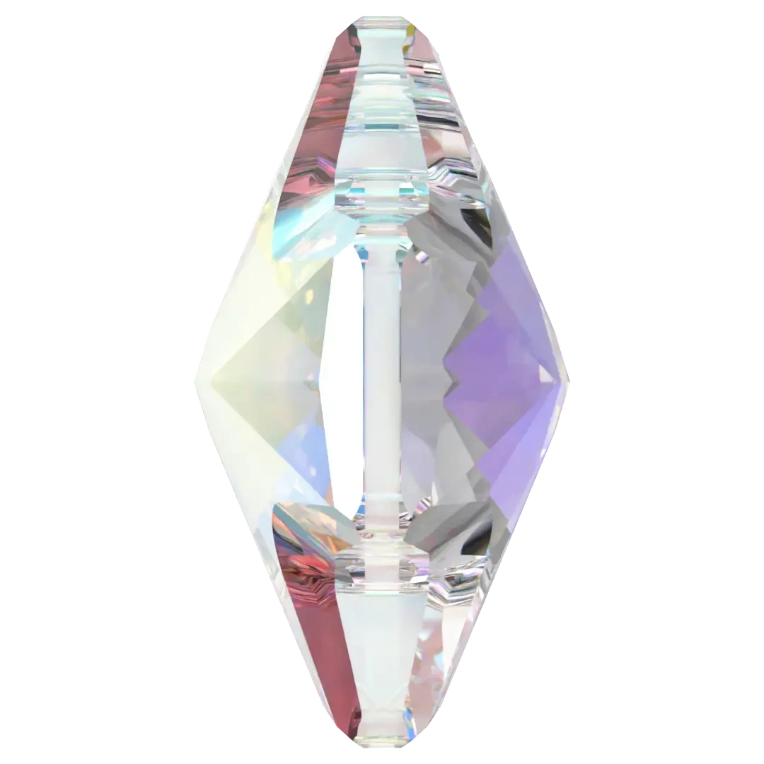 Swarovski Pendants Square Cross (6866) Crystal AB(Swarovski 6866 Pendants Square Cross Crystal Ab) 5 Swarovski Pendants Square Cross (6866) Crystal AB(Swarovski 6866 Pendants Square Cross Crystal Ab) - Image 3