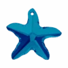 Swarovski Pendants Starfish (6721) Crystal Bermuda Blue P(Swarovski 6721 Pendants Starfish Crystal Bermuda Blue P) -BlueStreak Crystal Shop Serinity Pendants Starfish 6721 Crystal Bermuda Blue