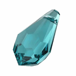 Serinity Pendants Teardrop (6000) Blue Zircon(Serinity Pendants Teardrop 6000 Blue Zircon) -BlueStreak Crystal Shop Serinity Pendants Teardrop 6000 Blue Zircon 2